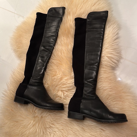 Stuart Weitzman 5050 boots in NAPPA - Picture 2 of 7